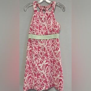 LILLY PULITZER Womens Tinsley Dress Pink Light My Fire Size 6